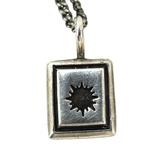 Whimsical Artisan Silver Charm Necklace - Moon Faces, Dice, Feather – OOAK - Unique one of a kind item handmade by A World Of Things made using recycled materials 