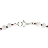 Vintage Japanese Tombo And Milk Glass Beaded Necklace Up To 16 mm Beads Handknotted – OOAK - Unique one of a kind item handmade by A World Of Things made using recycled materials 