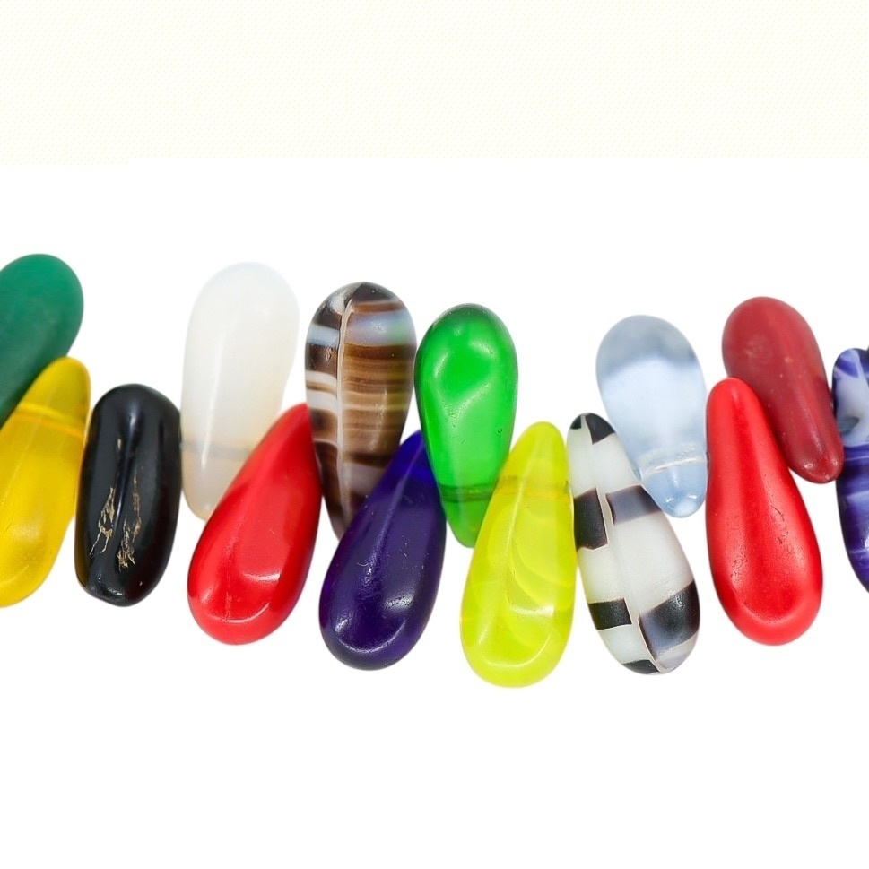 Uranium Beads Mali Wedding Necklace Vintage Antique Bohemian Origin image 9