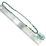 Natural Jade Jadeite Carved Dragon Vessel Pendant Necklace – OOAK - Unique one of a kind artisan item