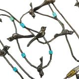 Vintage Southwestern Sterling Silver Fetish Birds Necklace Lost Wax Cast Birds – OOAK - Unique one of a kind artisan item