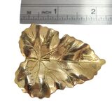Lot of 7 Vintage Scarf Clips Gold Tone Leaf Filigree Sunburst Art Deco Styles – Collectible vintage item
