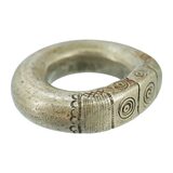 Large Tuareg Berber Marabout Silver Ring Size 10 Heavy 55g Saharan Tribal Ethnographic – Ethnographic collectible - Africa 