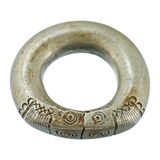 Large Tuareg Berber Marabout Silver Ring Size 10 Heavy 55g Saharan Tribal Ethnographic – Ethnographic collectible - Africa 