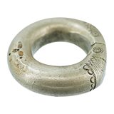 Large Tuareg Berber Marabout Silver Ring Size 10 Heavy 55g Saharan Tribal Ethnographic – Ethnographic collectible - Africa 