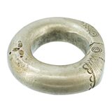 Large Tuareg Berber Marabout Silver Ring Size 10 Heavy 55g Saharan Tribal Ethnographic – Ethnographic collectible - Africa 