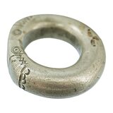 Large Tuareg Berber Marabout Silver Ring Size 10 Heavy 55g Saharan Tribal Ethnographic – Ethnographic collectible - Africa 