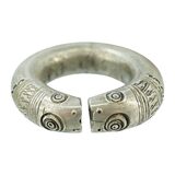 Large Tuareg Berber Marabout Silver Ring Size 10.5 Heavy 50g Saharan Tribal Ethnographic – Ethnographic collectible - Africa 