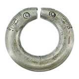 Large Tuareg Berber Marabout Silver Ring Size 10.5 Heavy 50g Saharan Tribal Ethnographic – Ethnographic collectible - Africa 