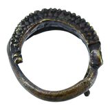 Vintage Tuareg Berber Snake Ring Size 7 Handcrafted Saharan Tribal Ethnographic 9g – Ethnographic collectible - Africa 