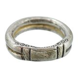 Vintage Saharan Ring Size 13 Hand Engraved Saharan Tribal Ethnographic 16g – Ethnographic collectible - Africa 