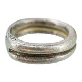 Vintage Saharan Ring Size 13 Hand Engraved Saharan Tribal Ethnographic 16g – Ethnographic collectible - Africa 