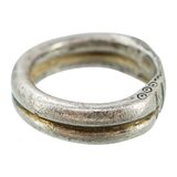Vintage Saharan Ring Size 13 Hand Engraved Saharan Tribal Ethnographic 16g – Ethnographic collectible - Africa 