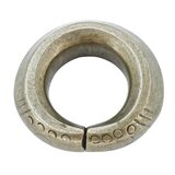 Heavy Tuareg Marabout Amulet Ring Ethnographic Silver Alloy 41g Size 7.5 Field Wear – Ethnographic collectible - Africa 