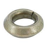 Heavy Tuareg Marabout Amulet Ring Ethnographic Silver Alloy 41g Size 7.5 Field Wear – Ethnographic collectible - Africa 