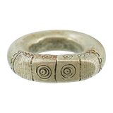 Heavy Tuareg Berber Marabout Silver Ring Size 10 55g Saharan Tribal Ethnographic – Ethnographic collectible - Africa 