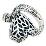 JAI by John Hardy Sterling Silver Horse Head Ring 925 Size 6 – Collectible designer item - retired