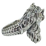 JAI by John Hardy Sterling Silver Horse Head Ring 925 Size 6 – Collectible designer item - retired
