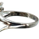 Vintage Three Dolphin Sterling Silver Ring Size 8 Ocean Inspired Whimsical – Vintage item