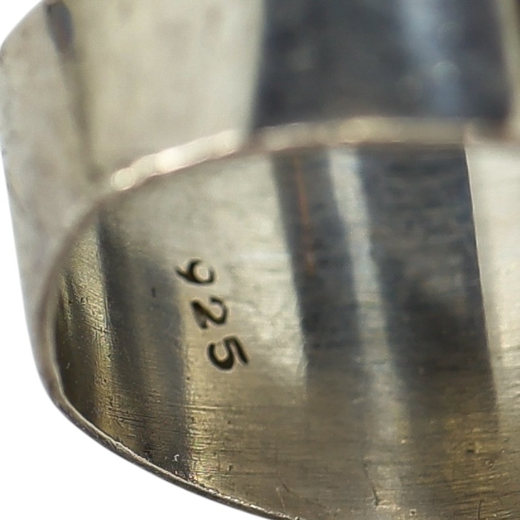 Hand Crafted Sterling Silver Ring - Artisan Scroll - Natural Amethyst image 14