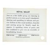 NOS Vintage Sarah Coventry Royal Ballet Necklace Bracelet Earrings Set 1960s – Rare collectible vintage item 