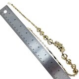Sarah Coventry Monte Carlo - Demi Parure - Gold Tone With Clear And Green Rhinestones – Collectible vintage item