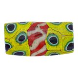 Rare Antique Venetian Millefiori Faceted Mosaic Grid Trade Bead 29mm – Rare collectible vintage item 