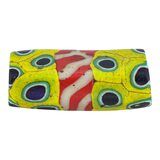 Rare Antique Venetian Millefiori Faceted Mosaic Grid Trade Bead 29mm – Rare collectible vintage item 