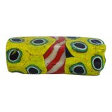 Rare Antique Venetian Millefiori Faceted Mosaic Grid Trade Bead 29mm – Rare collectible vintage item 