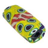 Rare Antique Venetian Millefiori Faceted Mosaic Grid Trade Bead 29mm – Rare collectible vintage item 