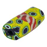 Rare Antique Venetian Millefiori Faceted Mosaic Grid Trade Bead 29mm – Rare collectible vintage item 
