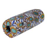 Antique Venetian Millefiori Tube Trade Bead Picard #1358 36mm x 13.5mm – Rare collectible vintage item 