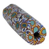 Antique Venetian Millefiori Tube Trade Bead Picard #1358 36mm x 13.5mm – Rare collectible vintage item 