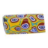 Rare Antique Venetian Millefiori Lattice Tube Trade Bead Picard #588 25mm x 11mm – Rare collectible vintage item 