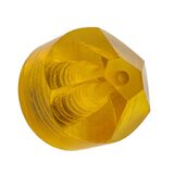 Honey Yellow Catalin Bakelite Hidden Barrel Clasp And 2 Beads – Rare Vintage Item