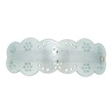Large Alexandre de Paris Scalloped Lace-Cut Cellulose Acetate Barrette – Collectible vintage designer item