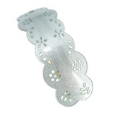 Large Alexandre de Paris Scalloped Lace-Cut Cellulose Acetate Barrette – Collectible vintage designer item