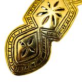 Vintage Scooter Paris Sculptural Gold-Tone Barrette - French Etruscan Revival Design ~4” – Collectible vintage designer item