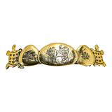 Vintage Scooter Paris Sculptural Gold-Tone Barrette - Safari Theme - Lion & Turtles ~3.5” – Collectible vintage designer item