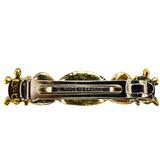 Vintage Scooter Paris Sculptural Gold-Tone Barrette - Safari Theme - Lion & Turtles ~3.5” – Collectible vintage designer item